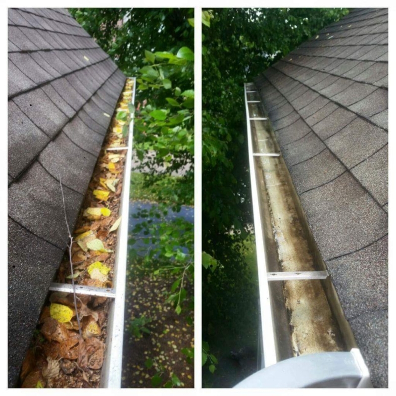Gutter Heat Cable Installation